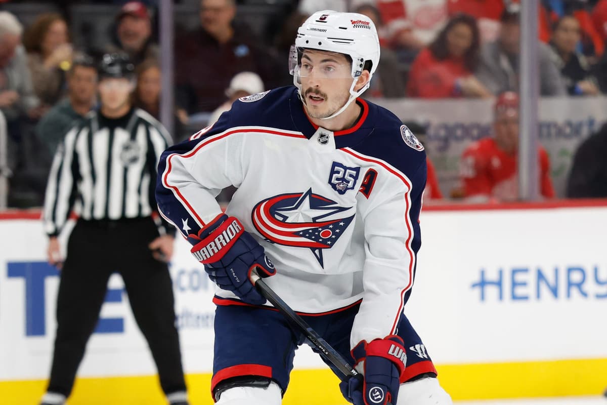 Blue Jackets’ Werenski, Olivier leave game against Capitals due to injury