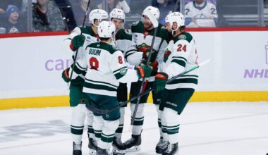 Another Yurov goal, Wallstedt shutout as Wild finally snap Winnipeg woes: Takeaways