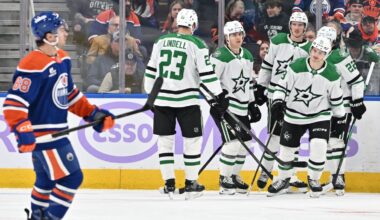 Stars crush Oilers as Benn scores 400th career goal – NBC 5 Dallas-Fort Worth