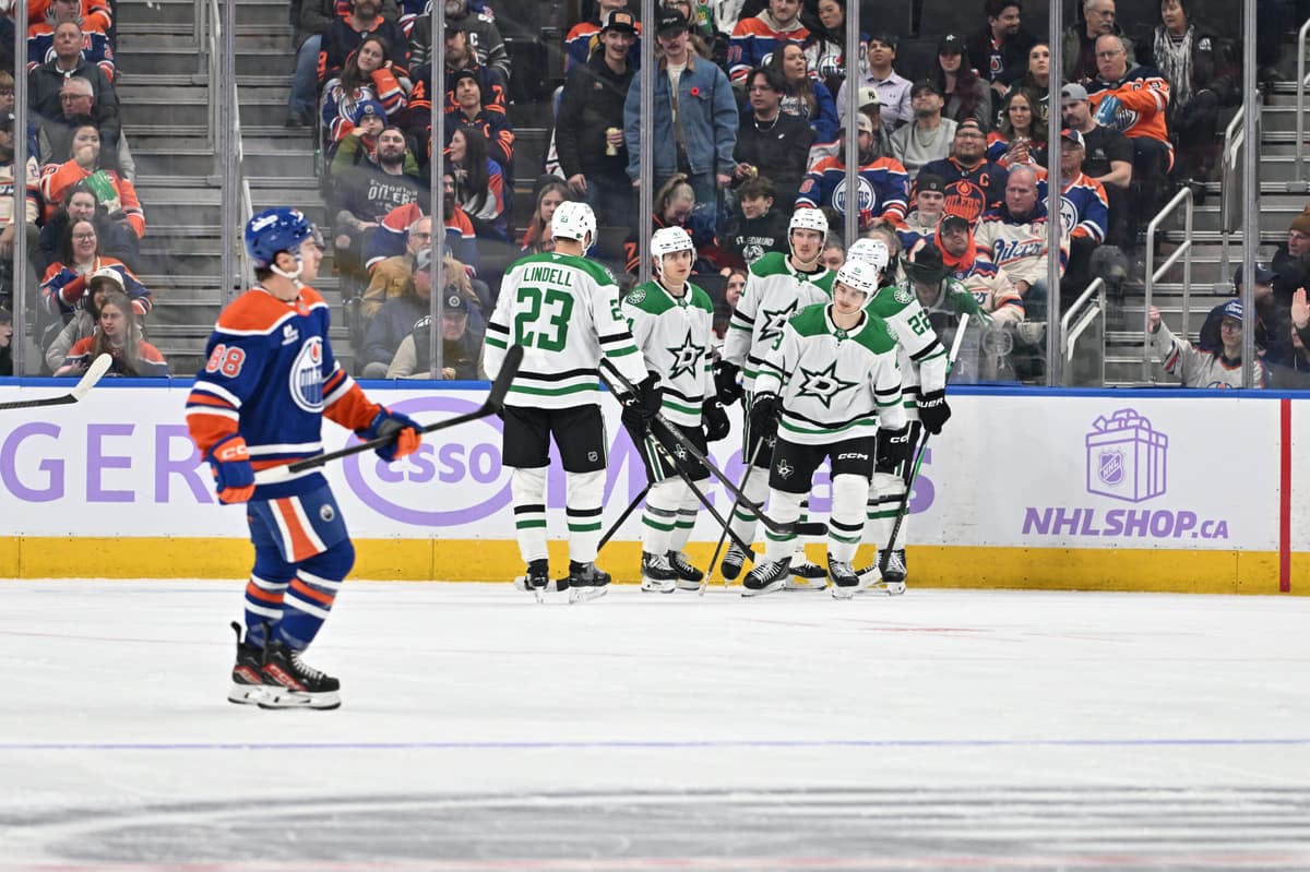 Oilers second home-ice stinker in November sees them lose 8-3 to Stars: Recap, Reaction and Highlights