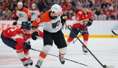 Panthers burned late in 4-2 loss to Flyers