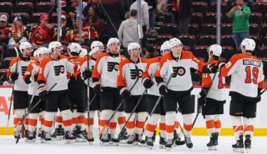 Flyers mount another comeback to beat Panthers 4-2 in strange matchup