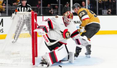 What is Linus Ullmark’s process in the shootout?