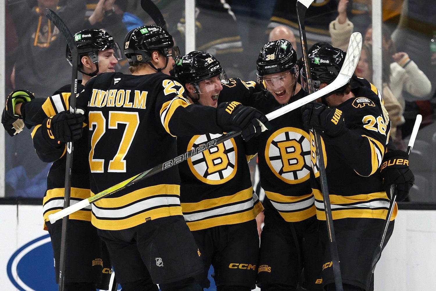 Swayman, Bruins hold off Wings for shootout victory - 98.5 The Sports Hub