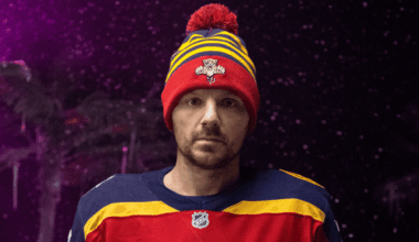 The Winter Classic jersey for the Florida Panthers.