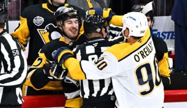 Crosby, Malkin score as Penguins shut out Predators in Stockholm