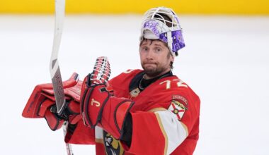 NHL Roundup: Bobrovsky gets shutout on night Panthers honour Petry