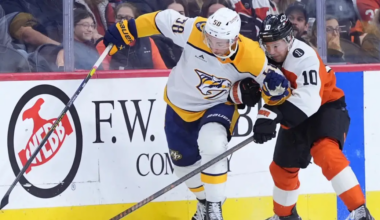 NHL Game Preview: Philadelphia Flyers at Nashville Predators with Line Combinations 11/6/2025