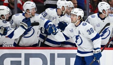 Hagel scores twice as Lightning hold on to top Capitals