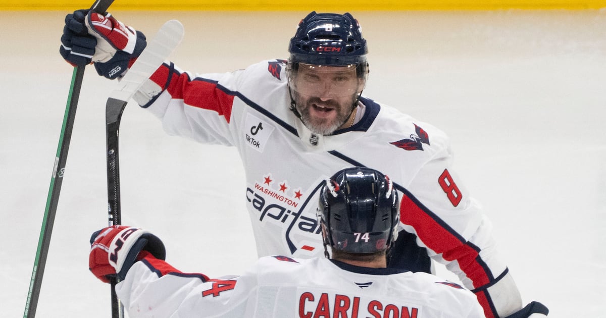 Alex Ovechkin nets hat trick in win, Washington Capitals hand Montreal Canadiens fifth straight loss