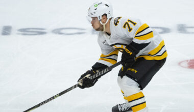 Bruins Make Several Roster Moves Before Hurricanes Clash