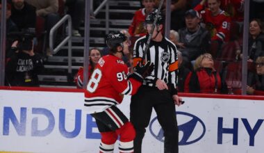 Chicago Blackhawks fired up over officiating after Connor Bedard’s costly unsportsmanlike penalty