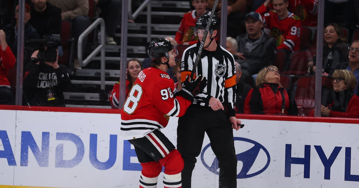 Chicago Blackhawks fired up over officiating after Connor Bedard’s costly unsportsmanlike penalty