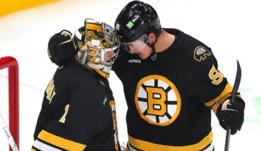 The Bruins are coming off a 2-1 win over Carolina.