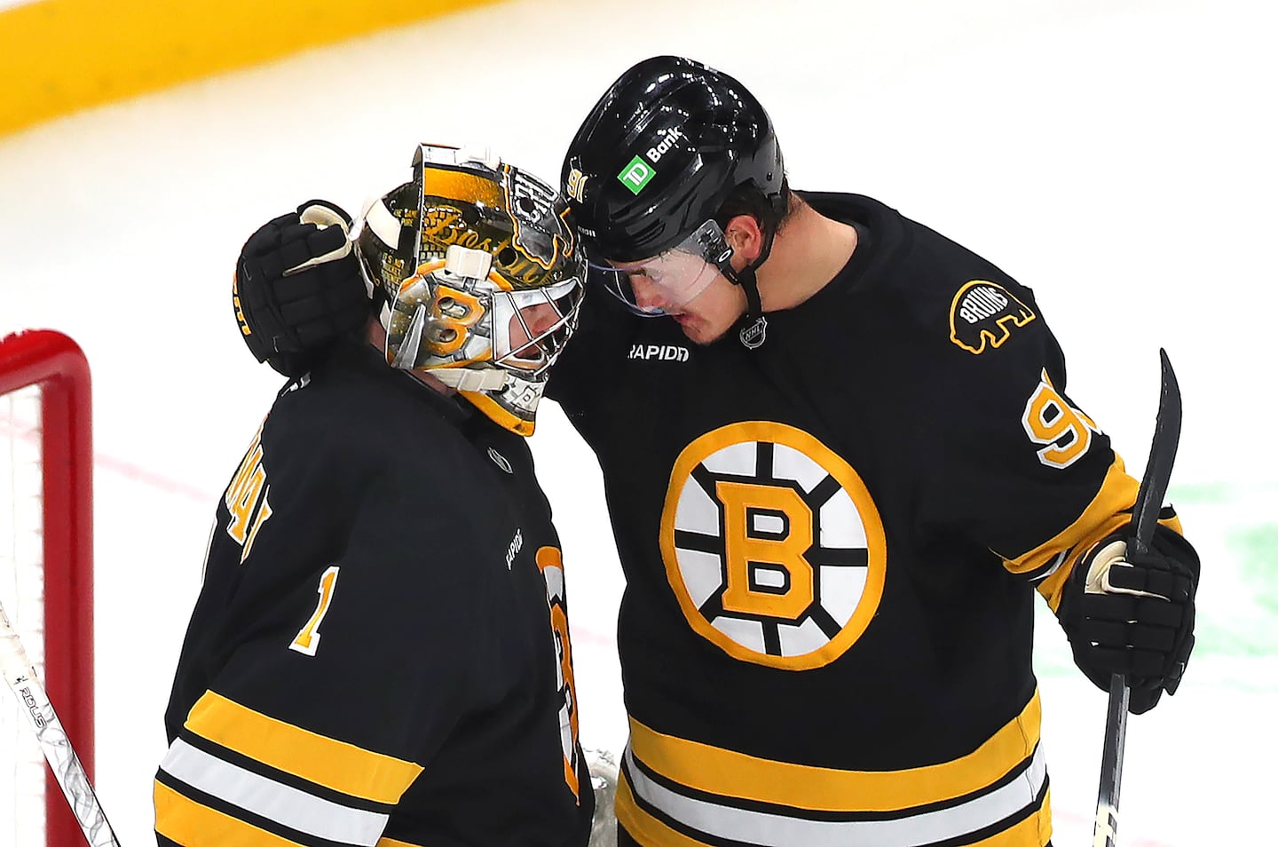 The Bruins are coming off a 2-1 win over Carolina.