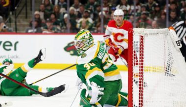 Jesper Wallstedt gets shutout, Matt Boldy has goal and assist in Minnesota Wild’s win over Calgary Flames