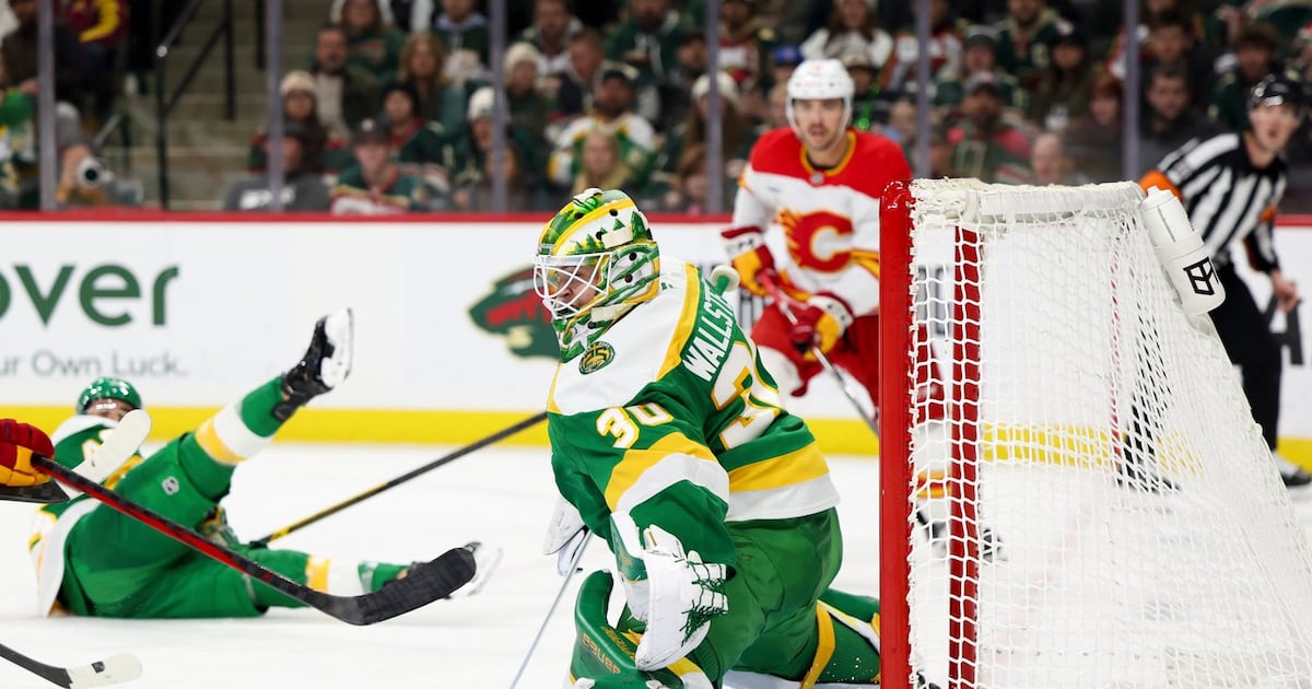 Jesper Wallstedt gets shutout, Matt Boldy has goal and assist in Minnesota Wild’s win over Calgary Flames