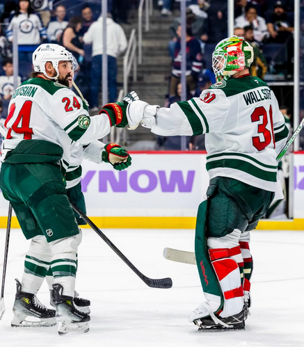 Wild win 5th in a row, Wallstedt blanks Jets 3-0