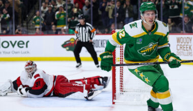 Wallstedt, Boldy carry surging Wild past Hurricanes in shootout