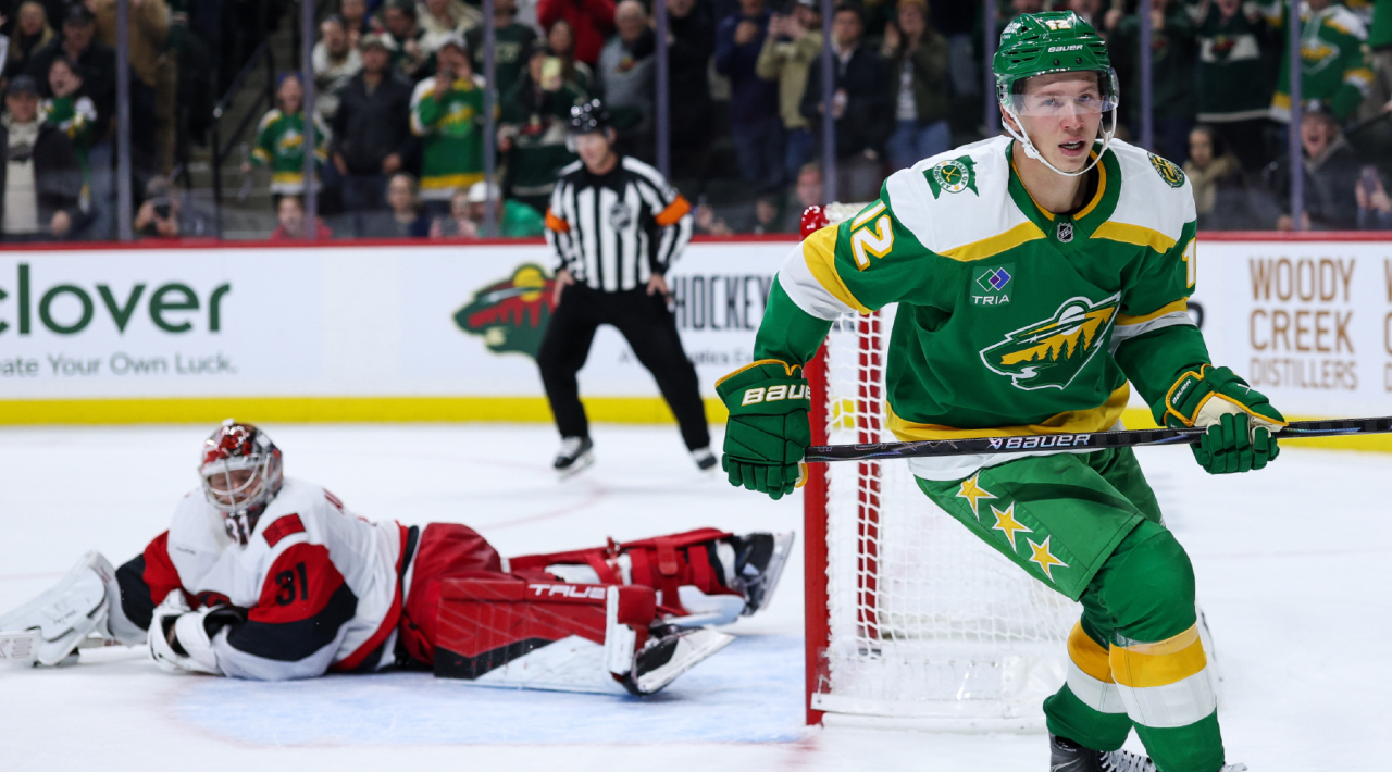 Wallstedt, Boldy carry surging Wild past Hurricanes in shootout