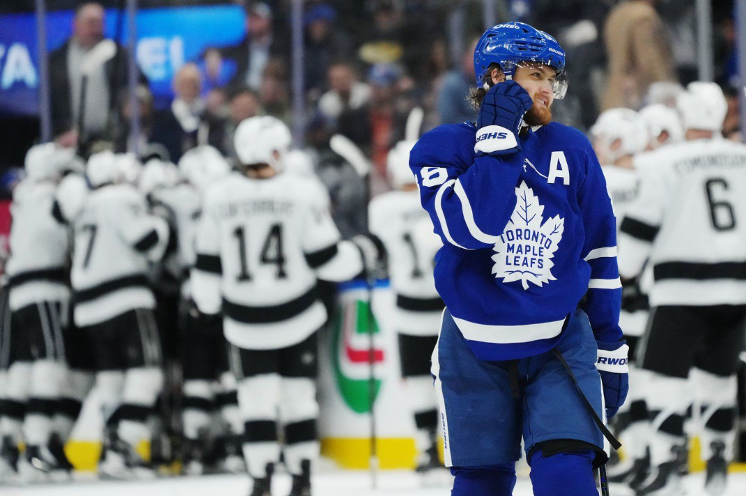 Maple Leafs drop 4th-straight game in OT loss to Kings