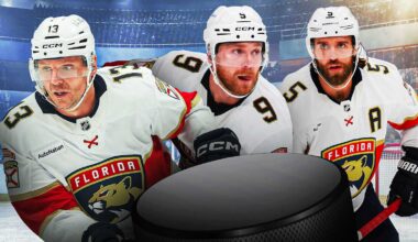 Florida Panthers left wing Brad Marchand (63) skates against the Boston Bruins during the first period at TD Garden.