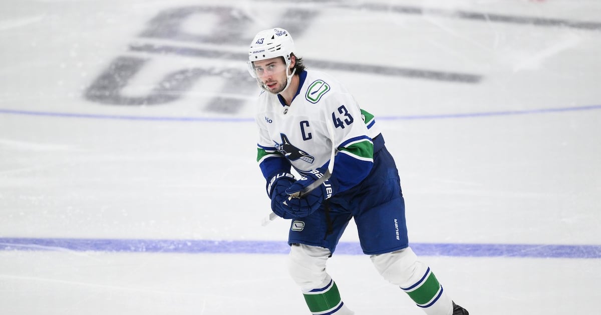 Vancouver Canucks’ defenceman Quinn Hughes returns to practice