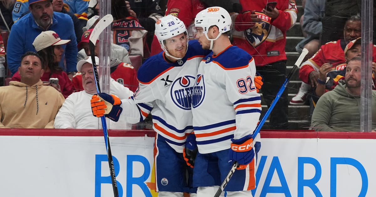 Edmonton Oilers end winless streak with victory over Florida Panthers in Stanley Cup rematch