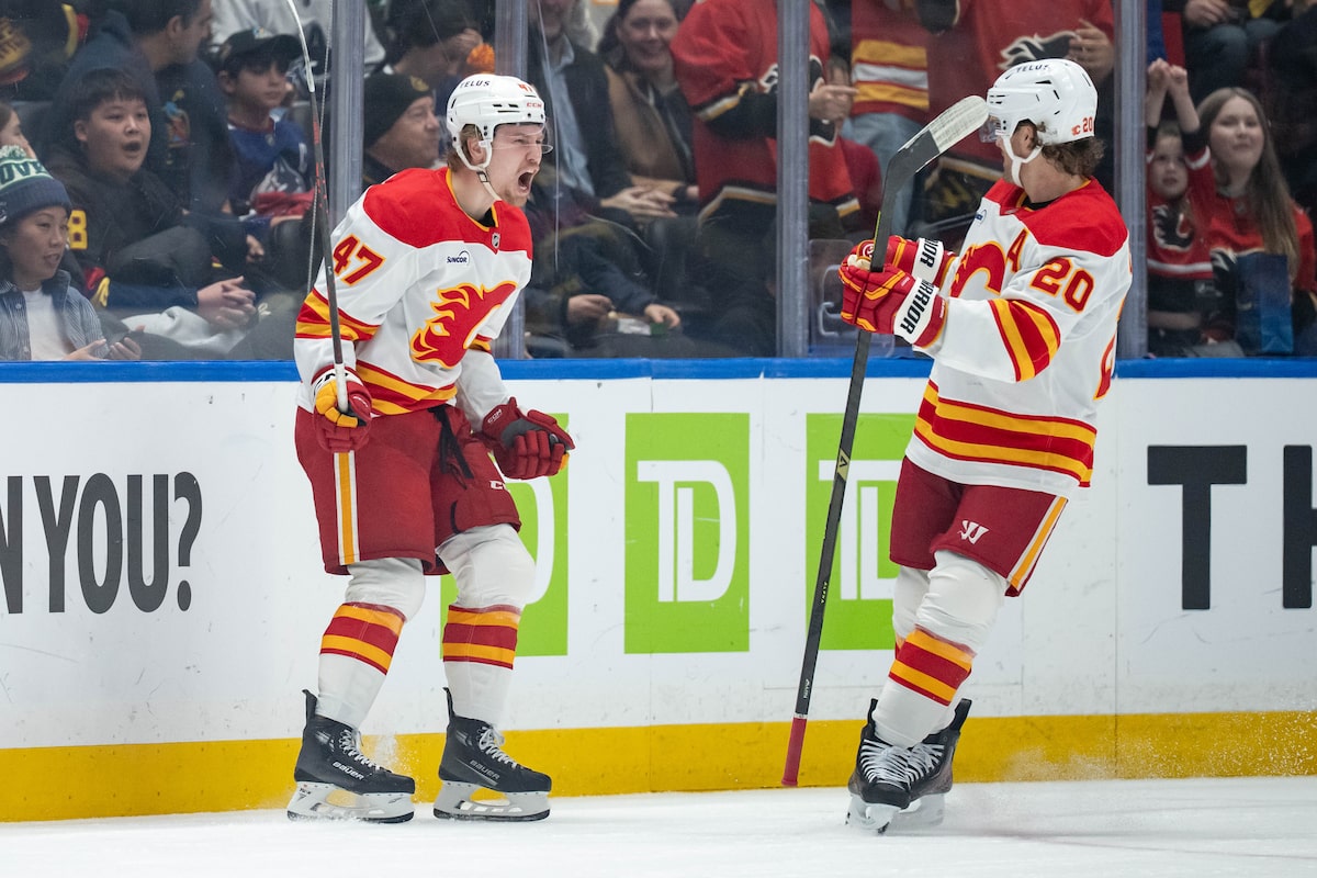 Calgary Flames riding hot streak after 5-2 win over the Vancouver Canucks