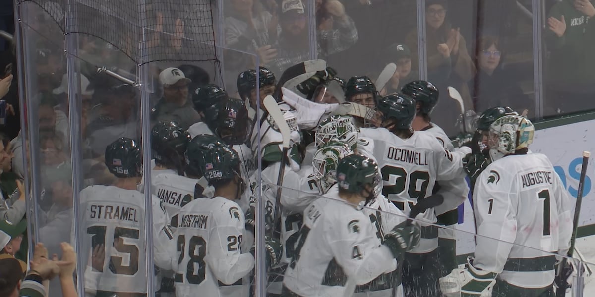 No. 1 Michigan State hockey takes down No. 3 Penn State 2-1 in overtime