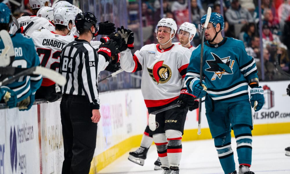 Zetterlund Gets Revenge, Scores in Sharks' 3-2 Loss to Sens