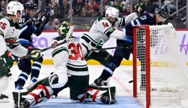 Wallstedt records 3rd shutout in 4 games, Wild shut down Jets 3-0 for 5th straight win