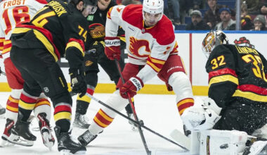 Three takeaways as Zary busts slump in Flames win over Canucks