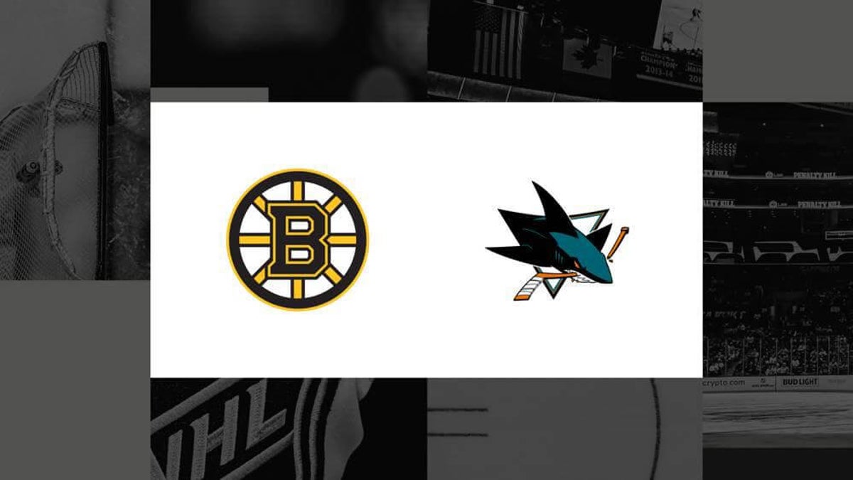 How to watch Bruins vs. Sharks: TV channel and streaming options for November 23