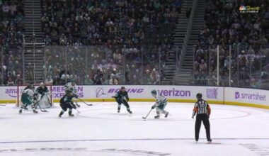 Grubauer stops all 19 shots in relief as the Kraken beat the Sharks 4-1