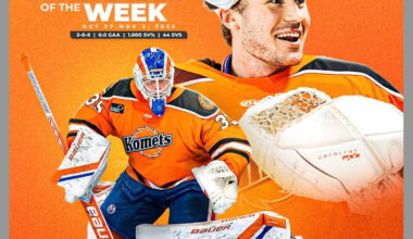 'He. Can't. Be. Stopped. 🔥🔥🔥': Oilers minor league goalie thrills with third straight shutout