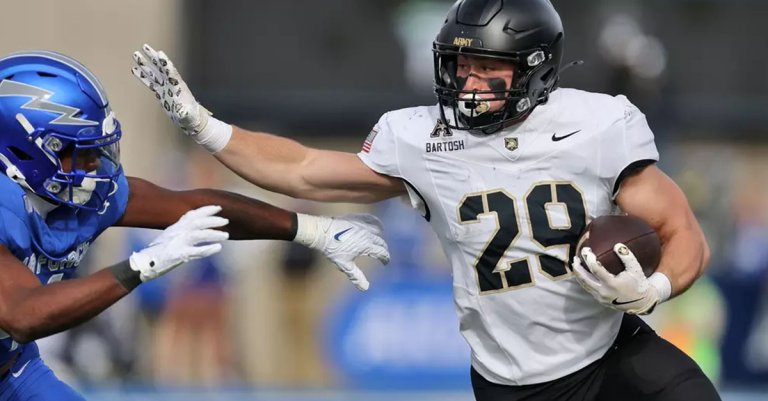 academy football army downs air force army