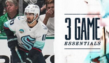 Kraken (7-3-4) at Stars (8-4-3) | 4:00 p.m.
