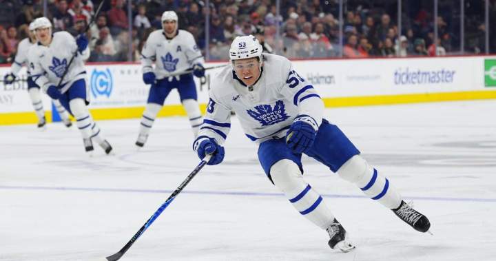 Maple Leafs place captain Auston Matthews on IR