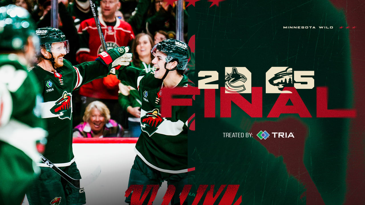Game Recap: Wild 5, Canucks 2