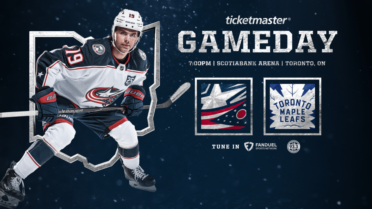 PREVIEW: Blue Jackets continue road trip in Toronto
