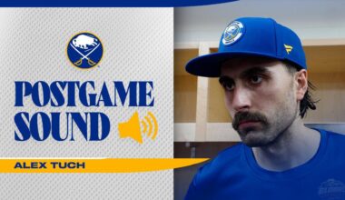 Tuch| Postgame at CAR | Buffalo Sabres