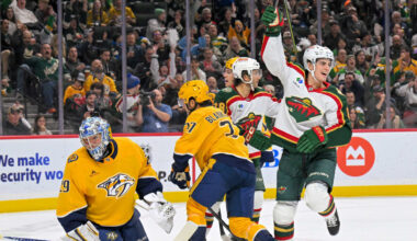 Wild top Predators in OT after allowing tying goal by Stamkos with 0.3 seconds left