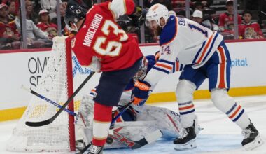Edmonton Oilers end winless streak with 6-3 victory over Florida Panthers in Stanley Cup rematch