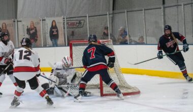 Tiger girls’ hockey remains unbeaten; Austinson scores 100th career po...