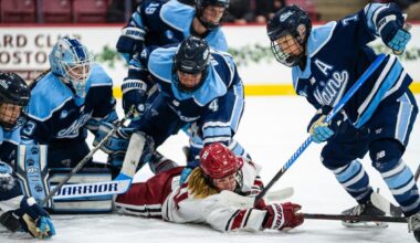 Maine Women's Ice Hockey Scores Overtime Win Against Harvard