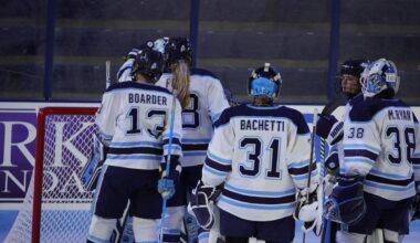 Maine Women's Hockey Team Ends Game In 1-1 Tie With Providence