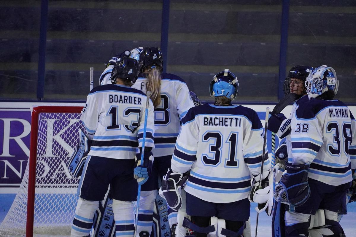 Maine Women's Hockey Team Ends Game In 1-1 Tie With Providence