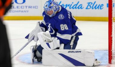 Vasilevskiy, Hagel Lead Lightning in Shutout of Flyers