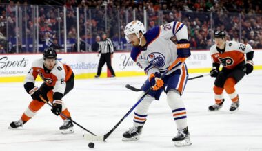 Late Goal Overturned as Flyers Fall to Oilers